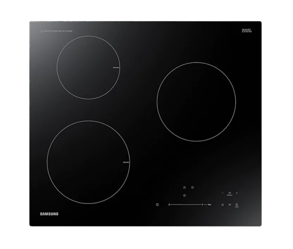 삼성 3구 인덕션 전기레인지 하이브리드(3구/블랙)