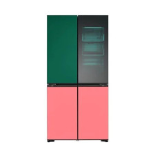 LG 디오스 오브제컬렉션 무드업 노크온 빌트인 냉장고 610L (색상 가변 글라스)