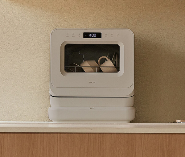 미닉스 소형 미니 3인용 식기세척기 PRO 오트밀베이지