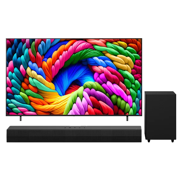 LG 나노셀 AI TV 75인치 + 사운드바